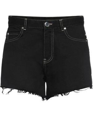 Pinko Denim Shorts Cotton, Polyester - Black