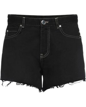 Pinko Denim Shorts Cotton, Polyester - Black