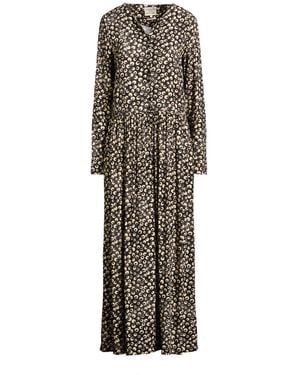 ALESSIA SANTI Midi Dress Viscose - Black