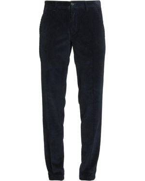 Isaia Trousers Cotton - Blue