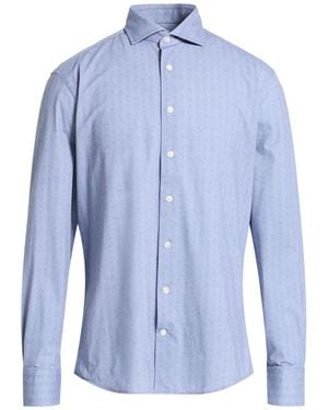 Traiano Shirt Polyester, Polyamide, Elastane - Blue
