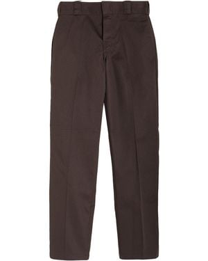 Dickies Pants Polyester, Cotton - Brown