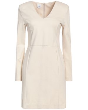 ELEONORA STASI Mini Dress Viscose, Nylon, Elastane - Natural