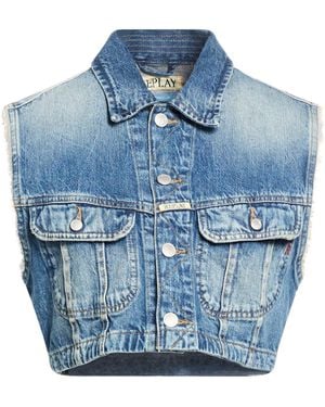 Replay Denim Outerwear Cotton - Blue