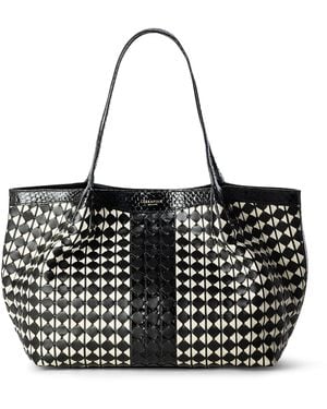 Serapian Handbag Leather - Black