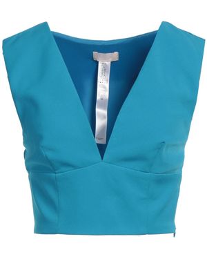 Liu Jo Top Polyester, Elastane - Blue