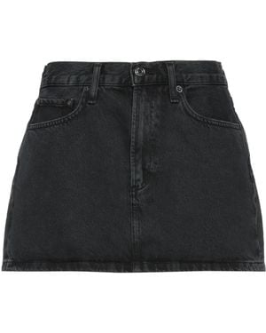 Agolde Denim Skirt - Black
