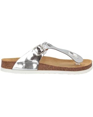 F_WD Sandalias de dedo - Blanco