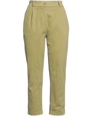 Please Pants Cotton, Elastane - Green