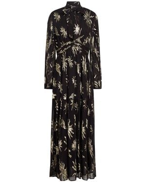 Maison Scotch Maxi-Kleid - Schwarz