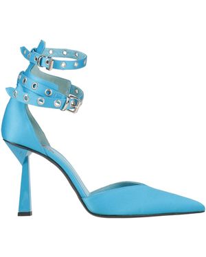 Aniye By Court Shoes Polyester, Cotton - Blue