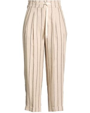Peserico Pants Linen - Natural