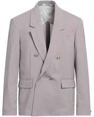 PELINGA Blazer Virgin Wool, Polyester, Elastane - Gray