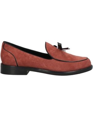 Fabrizio Viti Loafers Leather - Red