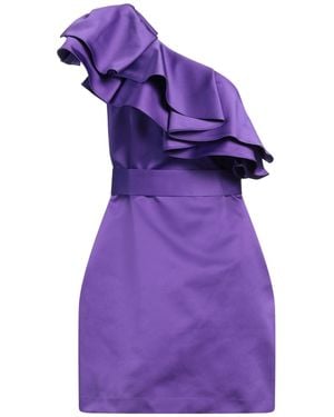 P.A.R.O.S.H. Mini Dress - Purple