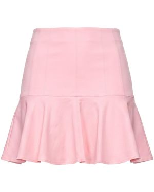 Moschino Mini Skirt Viscose, Elastane - Pink
