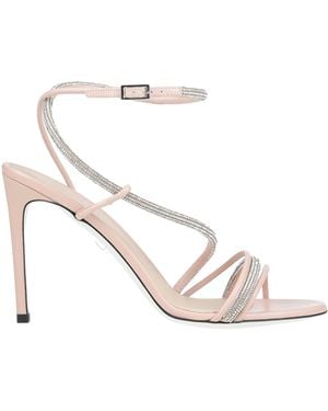 Grey Mer Sandals - White