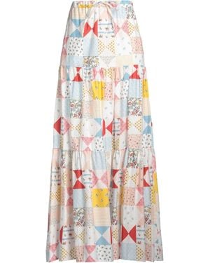 Roy Rogers Maxi Skirt Cotton - White