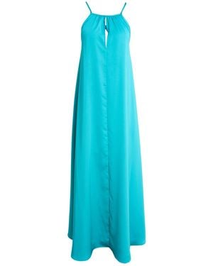 Kaos Maxi Dress Polyester - Blue
