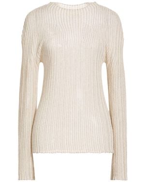 Momoní Sweater Viscose, Polyamide, Metal Fiber - White