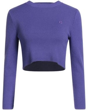 Gaelle Paris Jumper Viscose, Polyester, Polyamide - Blue