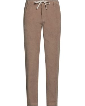 Hartford Camel Trousers Cotton - Brown