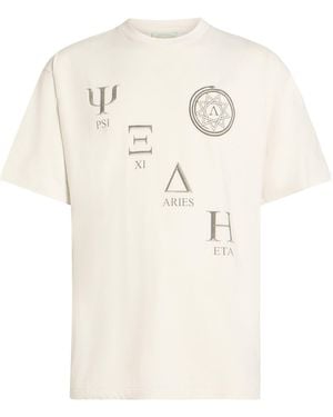Aries T-Shirt Cotton - Natural