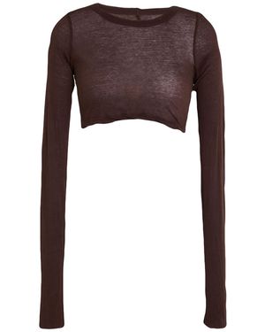 Rick Owens Chocolate Top Cotton - Brown