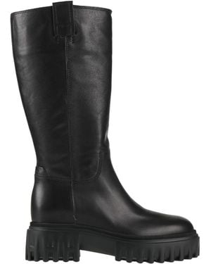 Hogan Boot Leather - Black