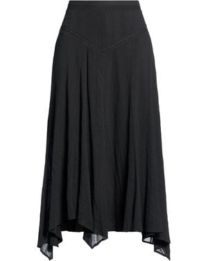 Isabel Marant Maxi Skirt Cotton, Viscose - Black