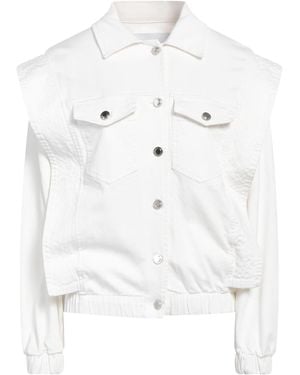 Silvian Heach Jeansjacke/-mantel - Weiß