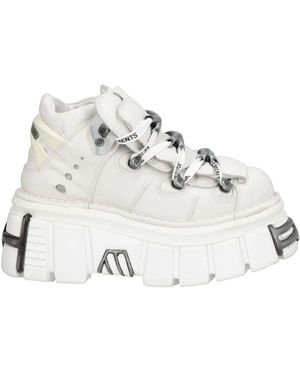 Vetements Sneakers Leather, Metal - Natural