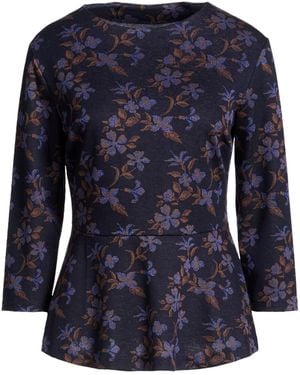 Niu Midnight Top Polyester, Viscose, Polyamide, Metal Fiber, Elastane - Blue