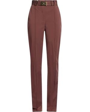 Elisabetta Franchi Trouser - Red