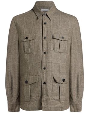 Boglioli Jacket Virgin Wool - Brown