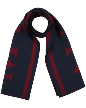 McQueen Scarf Wool - Blue