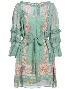 Saloni Mini Dress - Green