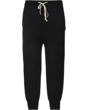 Rick Owens Pants Cashmere - Black