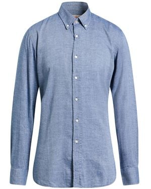 Barbour Beacon Shirt Cotton - Blue