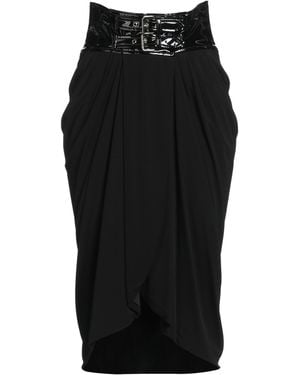 Moschino Couture Midi Skirt Viscose, Polyester, Elastane - Black