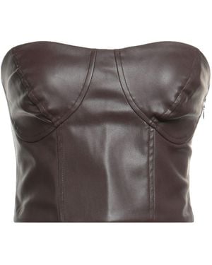SKILLS & GENES Chocolate Top Polyester, Polyurethane - Gray