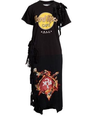 Conner Ives Midi Dress Cotton - Black