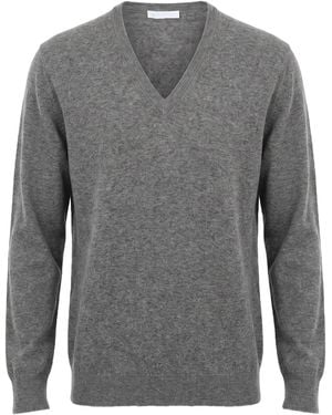 Ballantyne Sweater Merino Wool - Gray