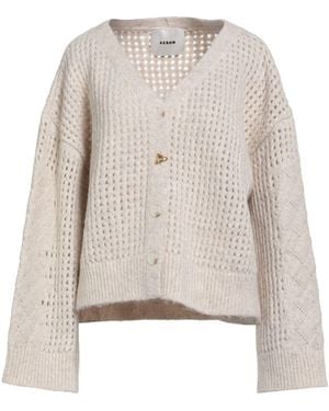 Aeron Cardigan Cotton, Alpaca Wool, Elastane - Natural