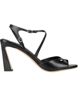 Santoni Sandals Leather - Black