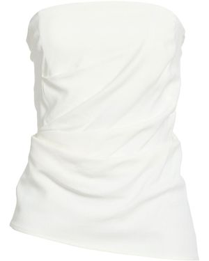 Liviana Conti Top Viscose, Acetate - White