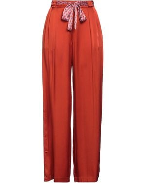 Niu Pants Acetate, Silk, Cotton - Red
