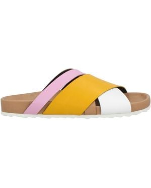 Pierre Hardy Sandals Leather - Yellow
