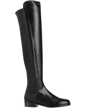 Stuart Weitzman Boot Leather - Black