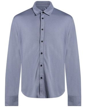 Rag & Bone Slate Shirt Pima Cotton - Blue